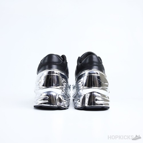 raf simons ozweego black silver